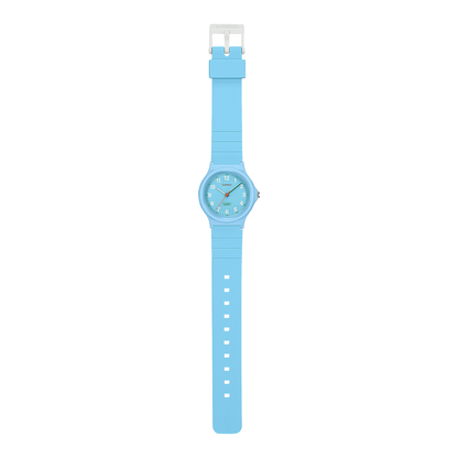 Reloj Análogo Juvenil Celeste de Mujer