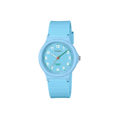 Reloj Análogo Juvenil Celeste de Mujer