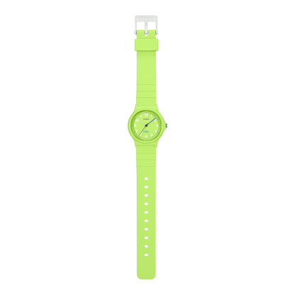 Reloj Análogo Juvenil Verde de Mujer