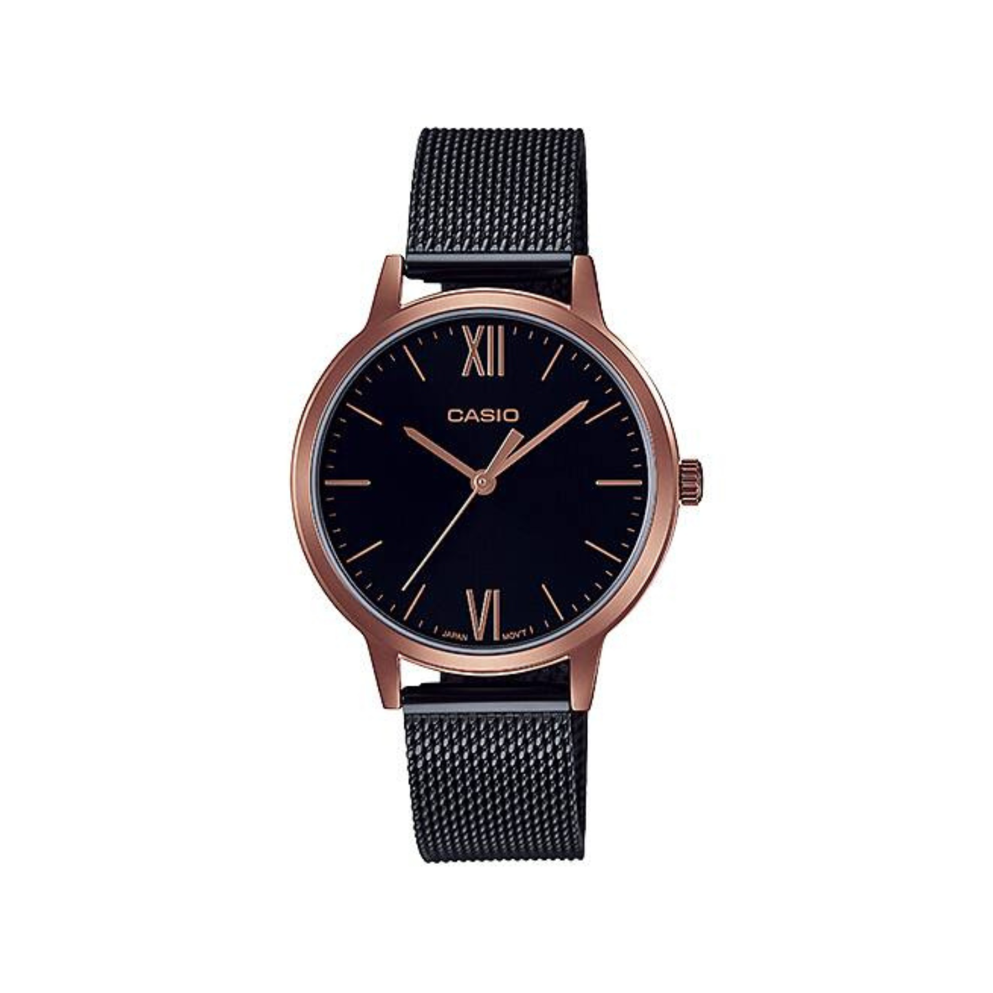 Reloj Análogo Clásico Rosado de Mujer