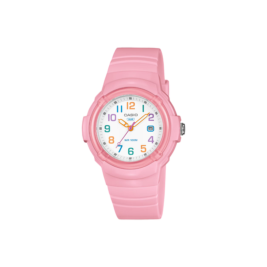 Reloj Análogo Casual Rosado de Mujer
