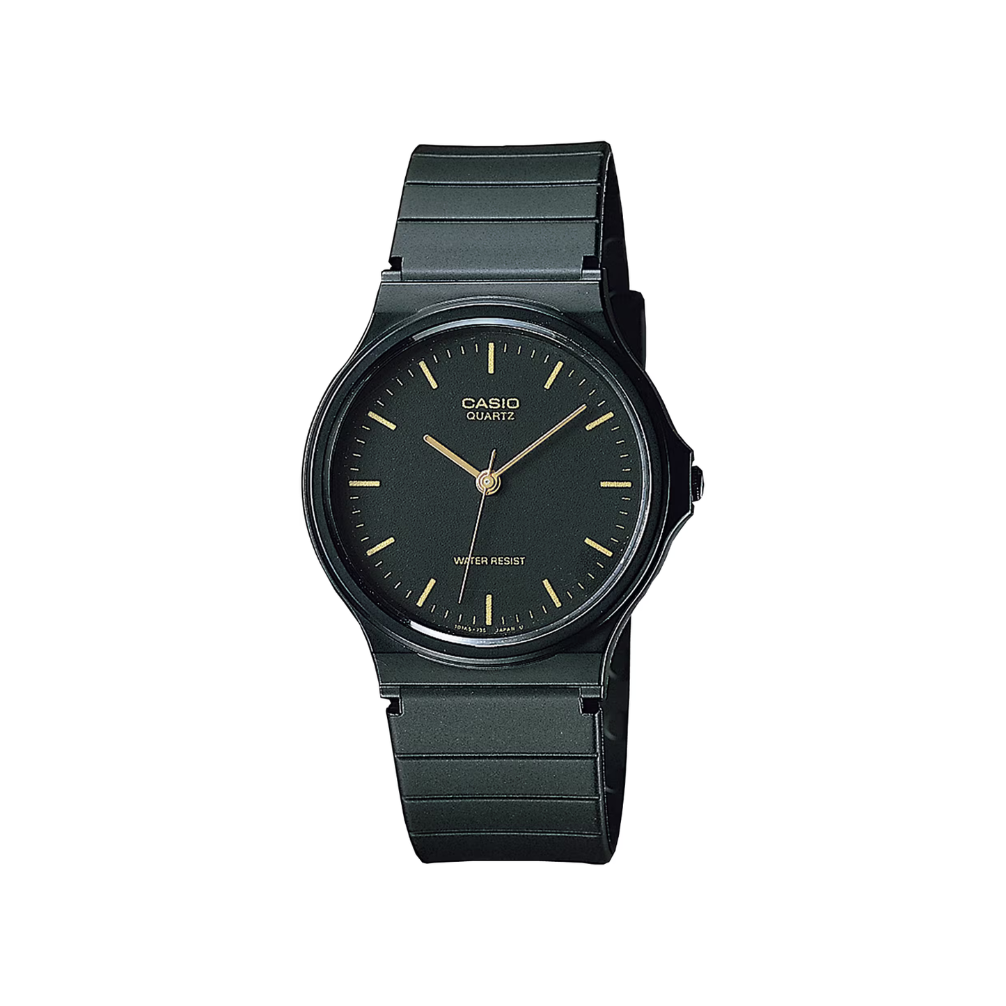 Reloj Análogo Clásico Negro Unisex