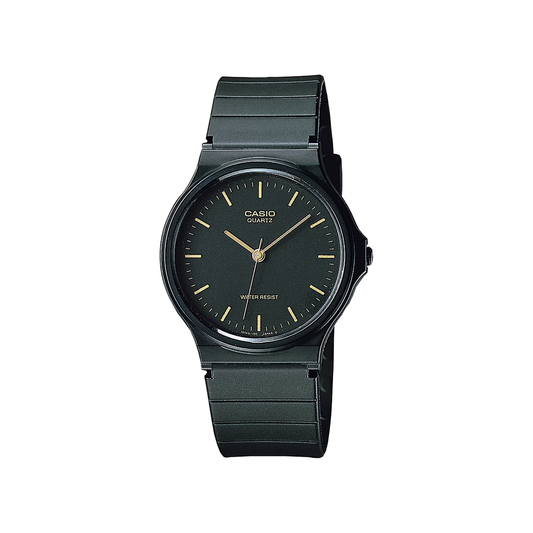 Reloj Análogo Clásico Negro Unisex