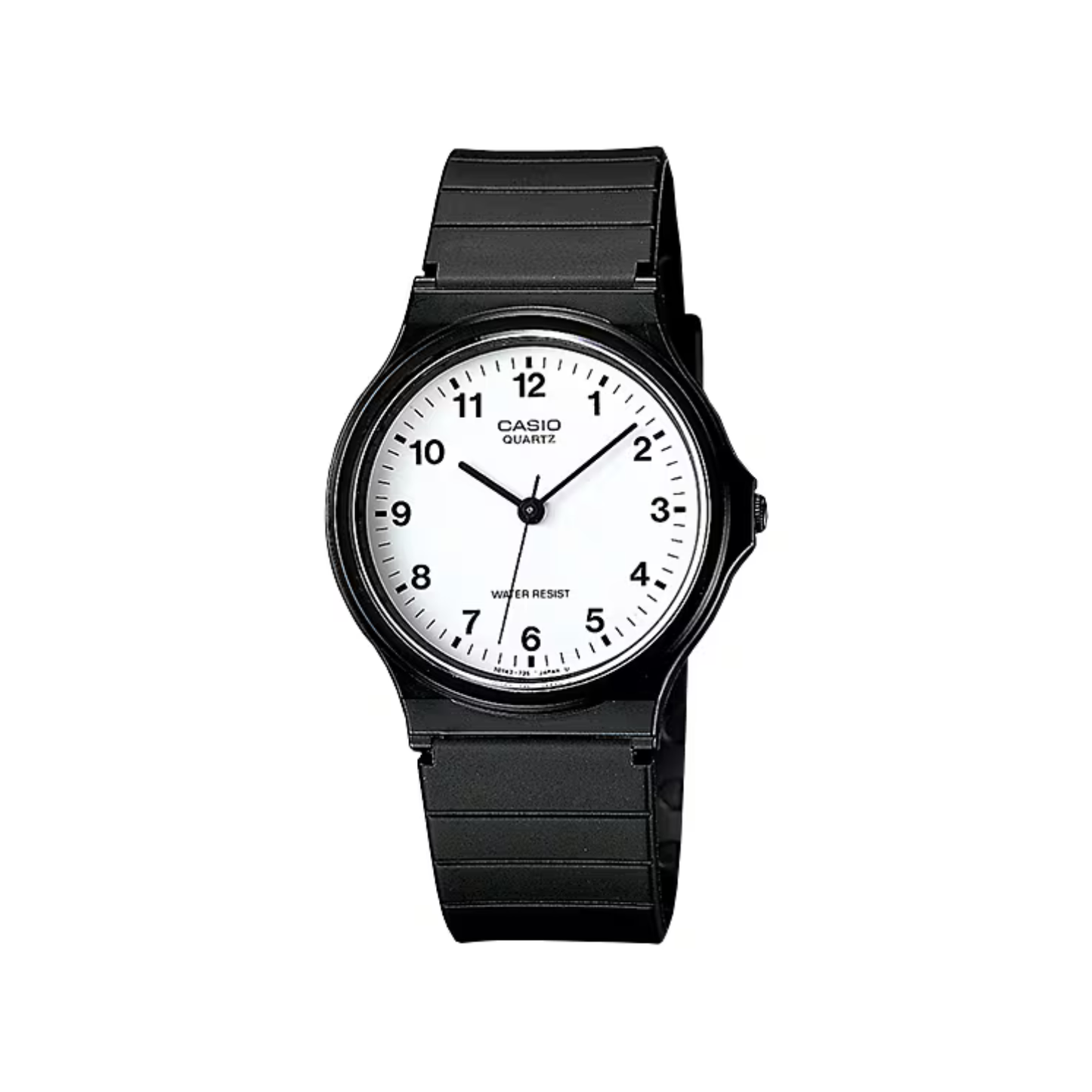 Reloj Análogo Clásico Negro Unisex