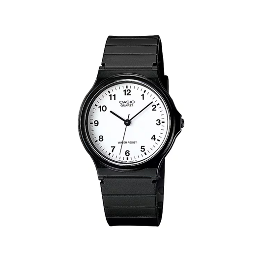 Reloj Análogo Clásico Negro Unisex