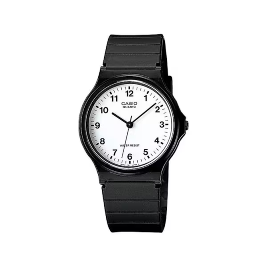 Reloj Análogo Clásico Negro de Hombre
