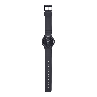 Reloj Análogo Clásico Negro Unisex
