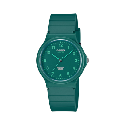 Reloj Análogo Clásico Verde Unisex