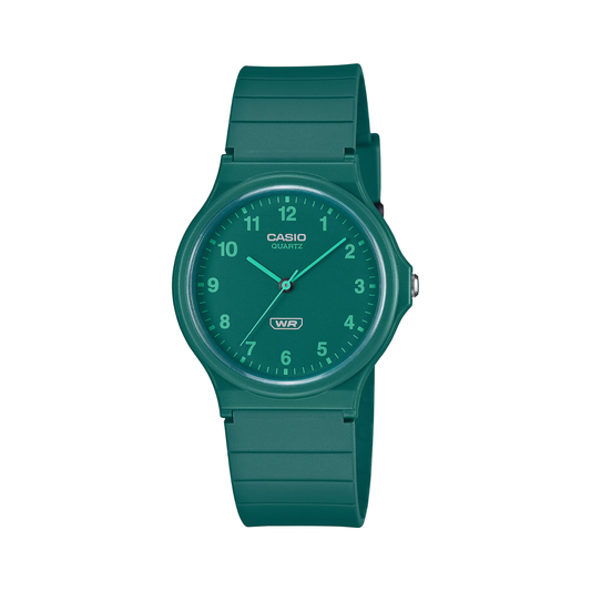 Reloj Análogo Clásico Verde Unisex