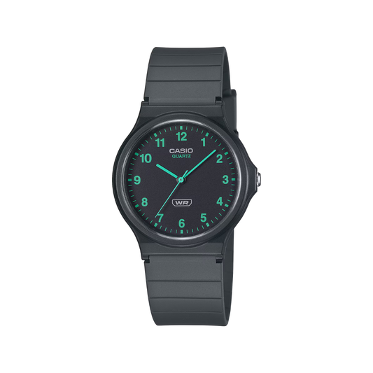 Reloj Análogo Clásico Negro Unisex