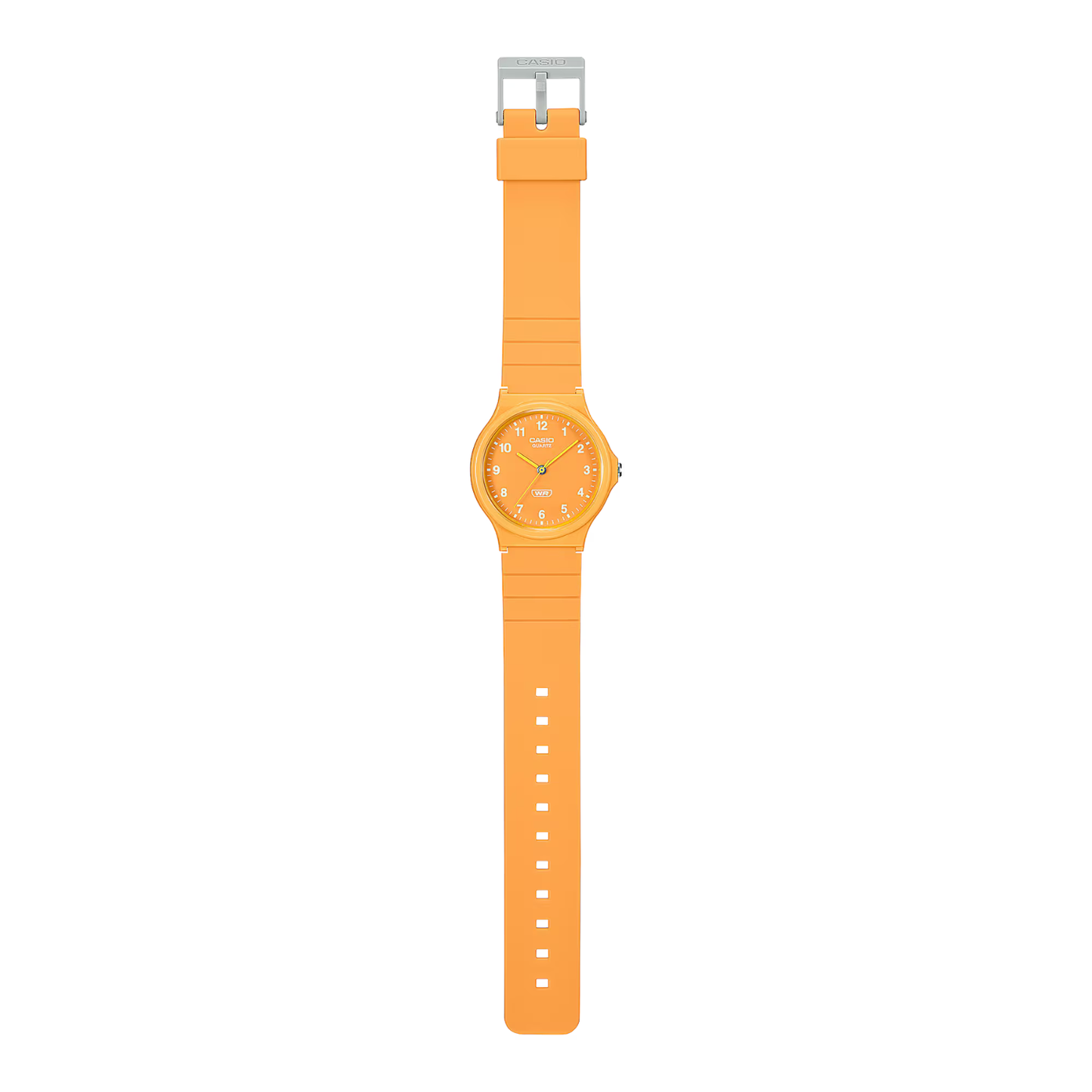 Reloj Análogo Clásico Naranja Unisex