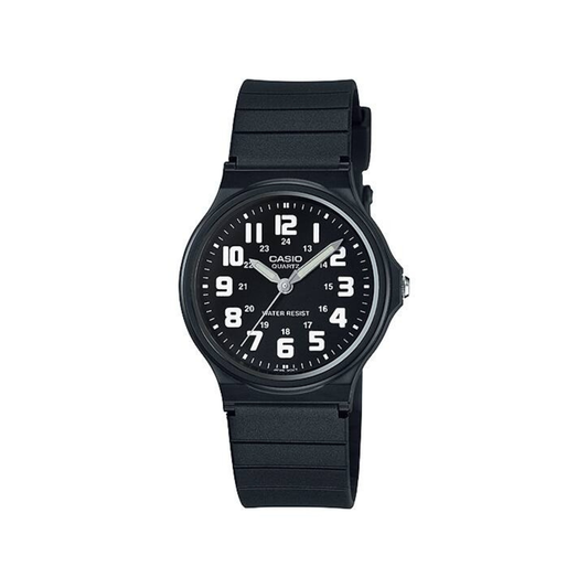 Reloj Análogo Clásico Negro de Hombre