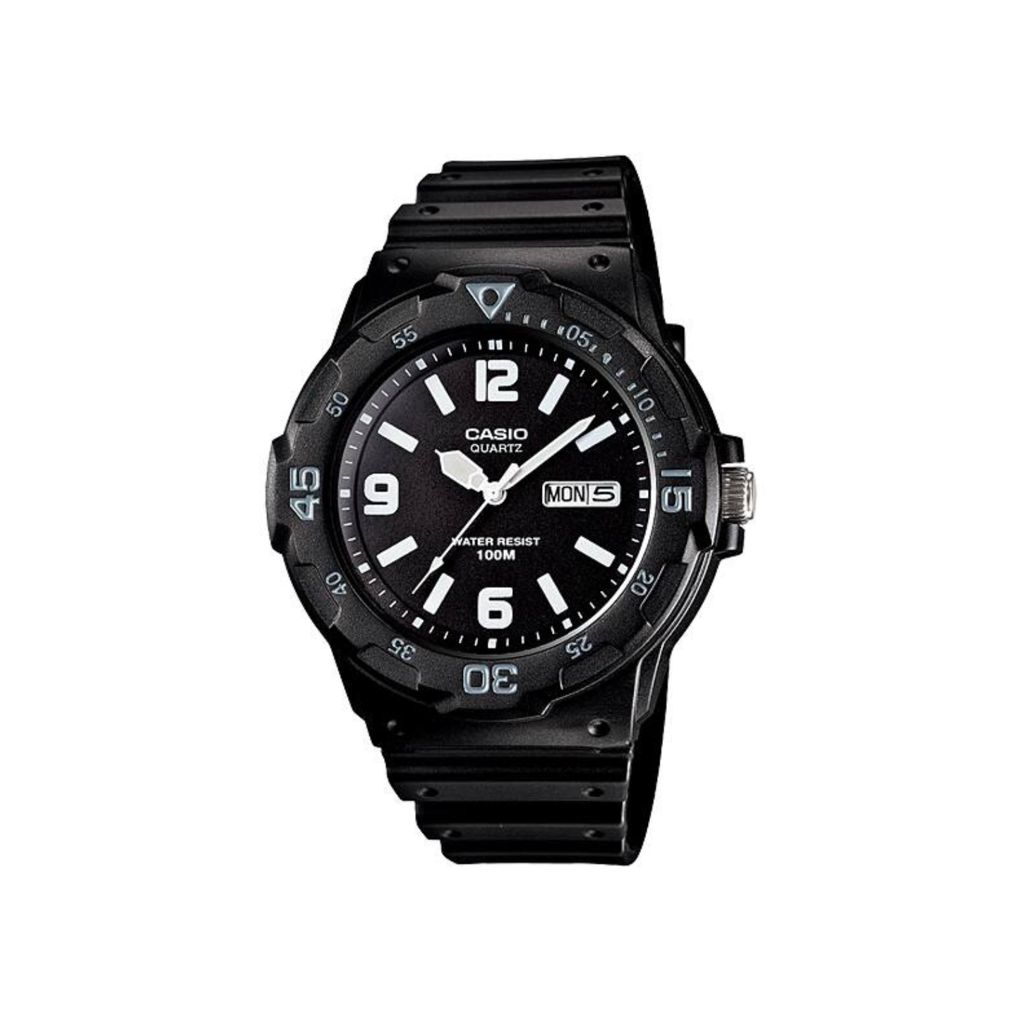 Reloj Análogo Casual Negro de Hombre