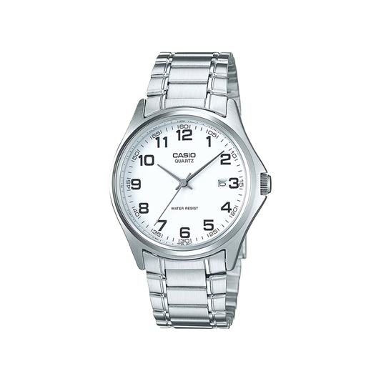 Reloj Análogo Casual Plateado de Hombre