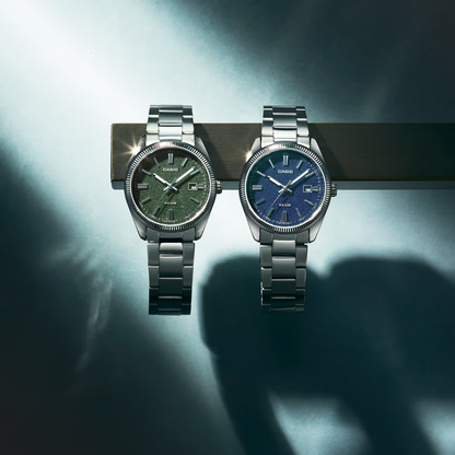 Reloj Análogo Ejecutivo Plateado de Hombre