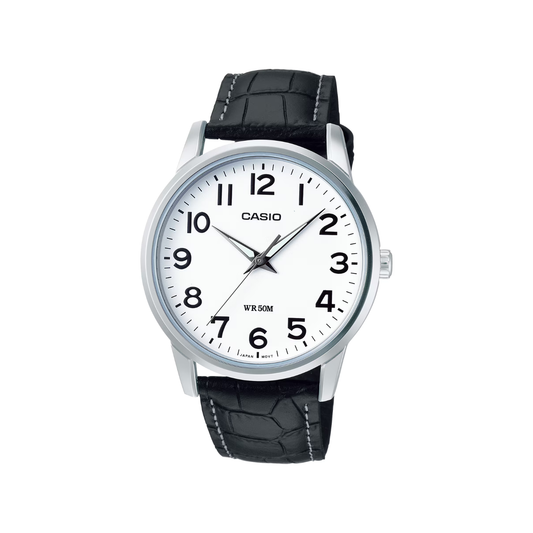 Reloj Análogo Ejecutivo Plateado de Hombre