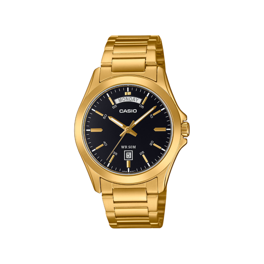 Reloj Análogo Ejecutivo Dorado de Hombre