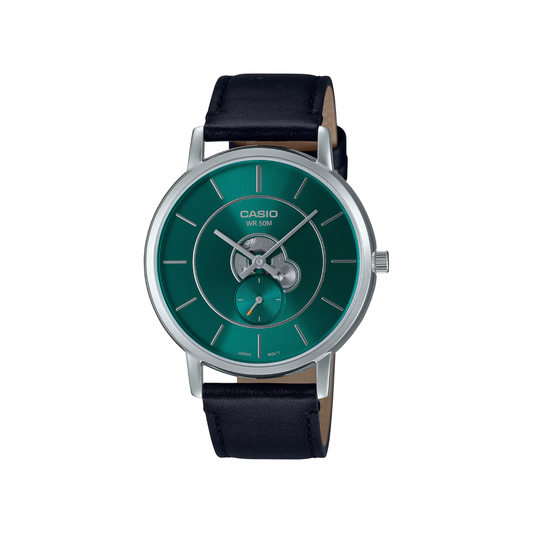 Reloj Análogo Ejecutivo Plateado de Hombre