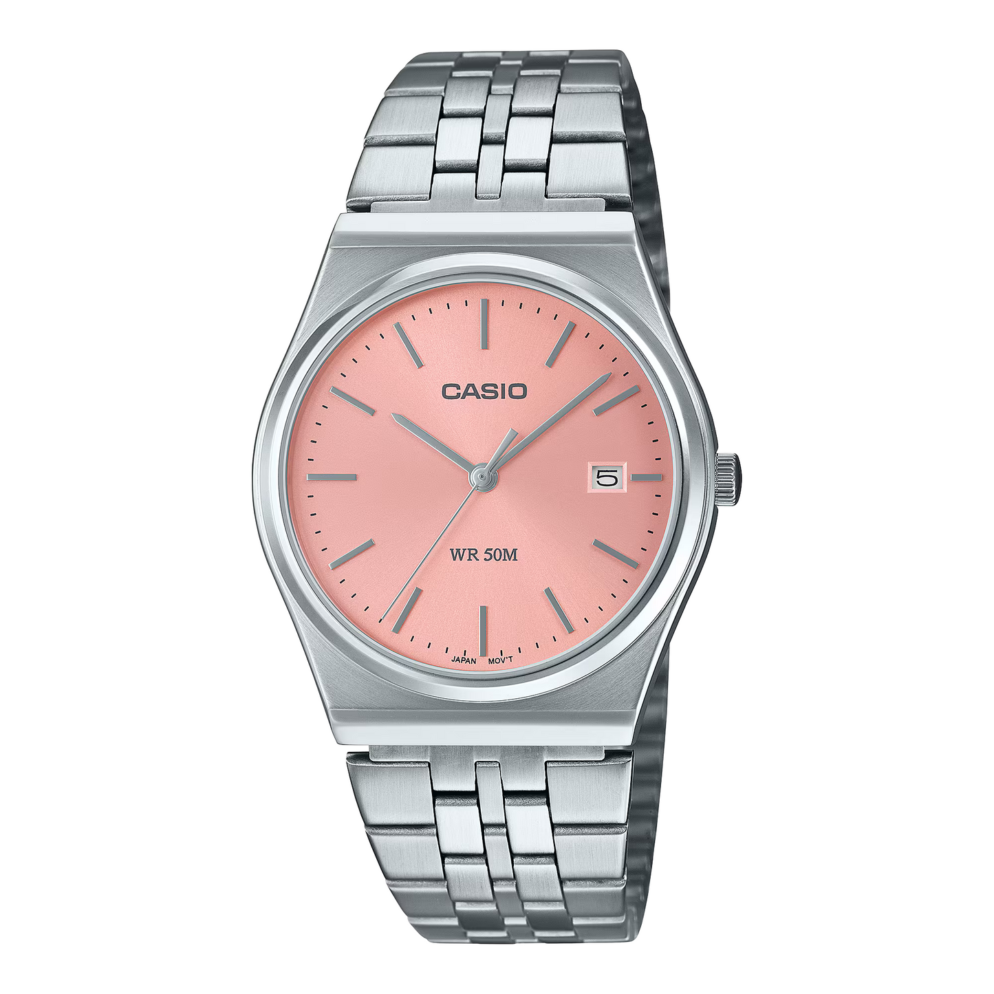 Reloj Análogo Vintage Plateado de Hombre
