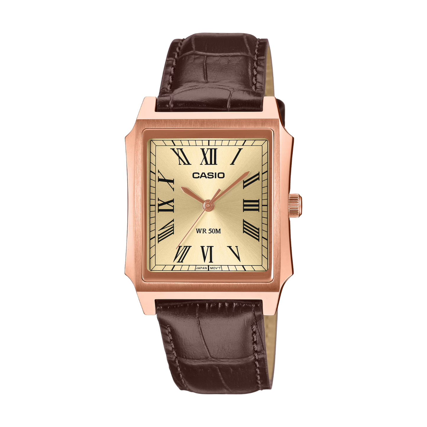 Reloj Análogo Clásico Oro Rosa de Hombre