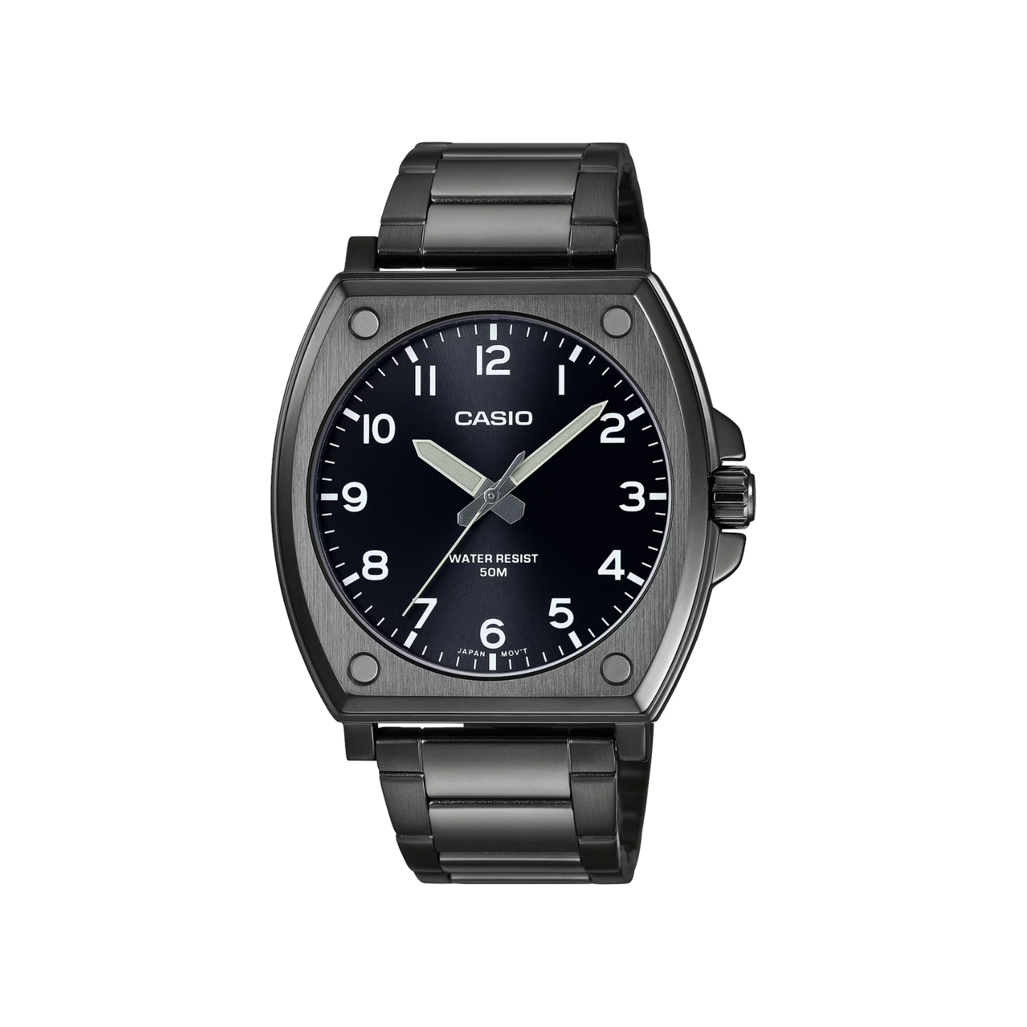 Reloj Análogo Casual Negro de Hombre