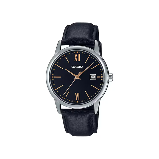Reloj Análogo Ejecutivo Plateado de Hombre