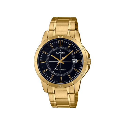 Reloj Análogo Casual Dorado de Hombre