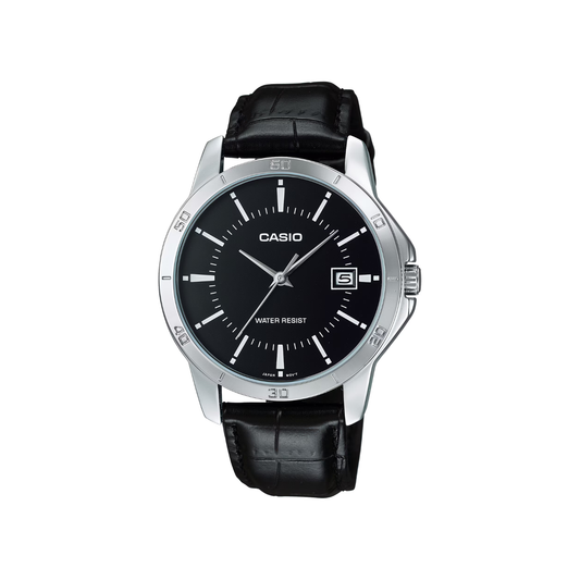 Reloj Análogo Casual Plateado de Hombre