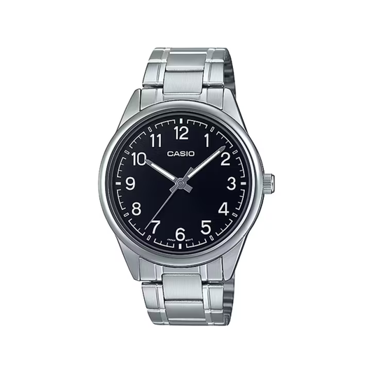Reloj Análogo Casual Plateado de Hombre