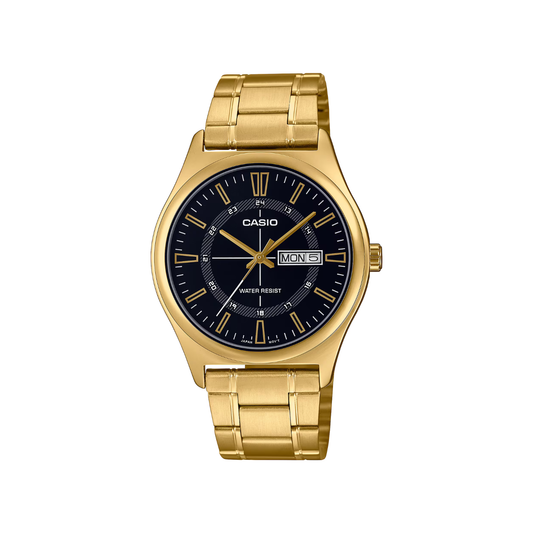 Reloj Análogo Casual Dorado de Hombre