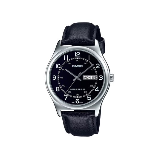 Reloj Análogo Casual Plateado de Hombre