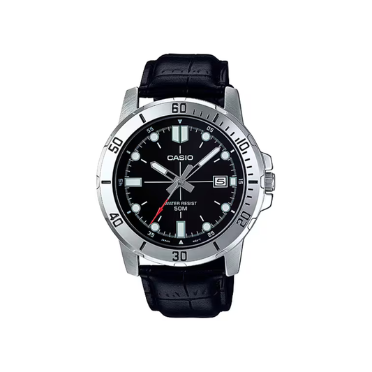 Reloj Análogo Deportivo Plateado de Hombre