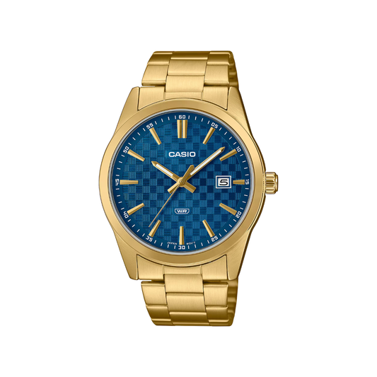 Reloj Análogo Casual Dorado de Hombre