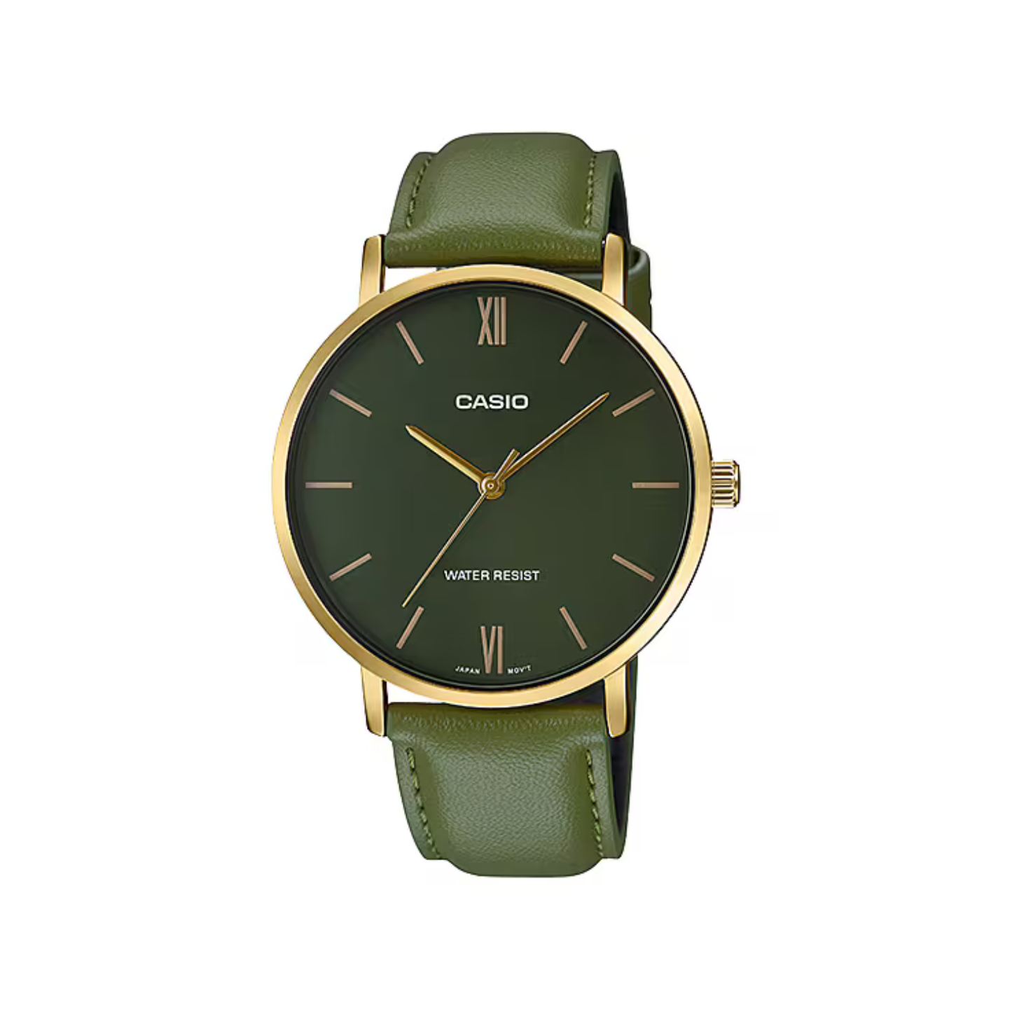 Reloj Análogo Casual Dorado de Hombre
