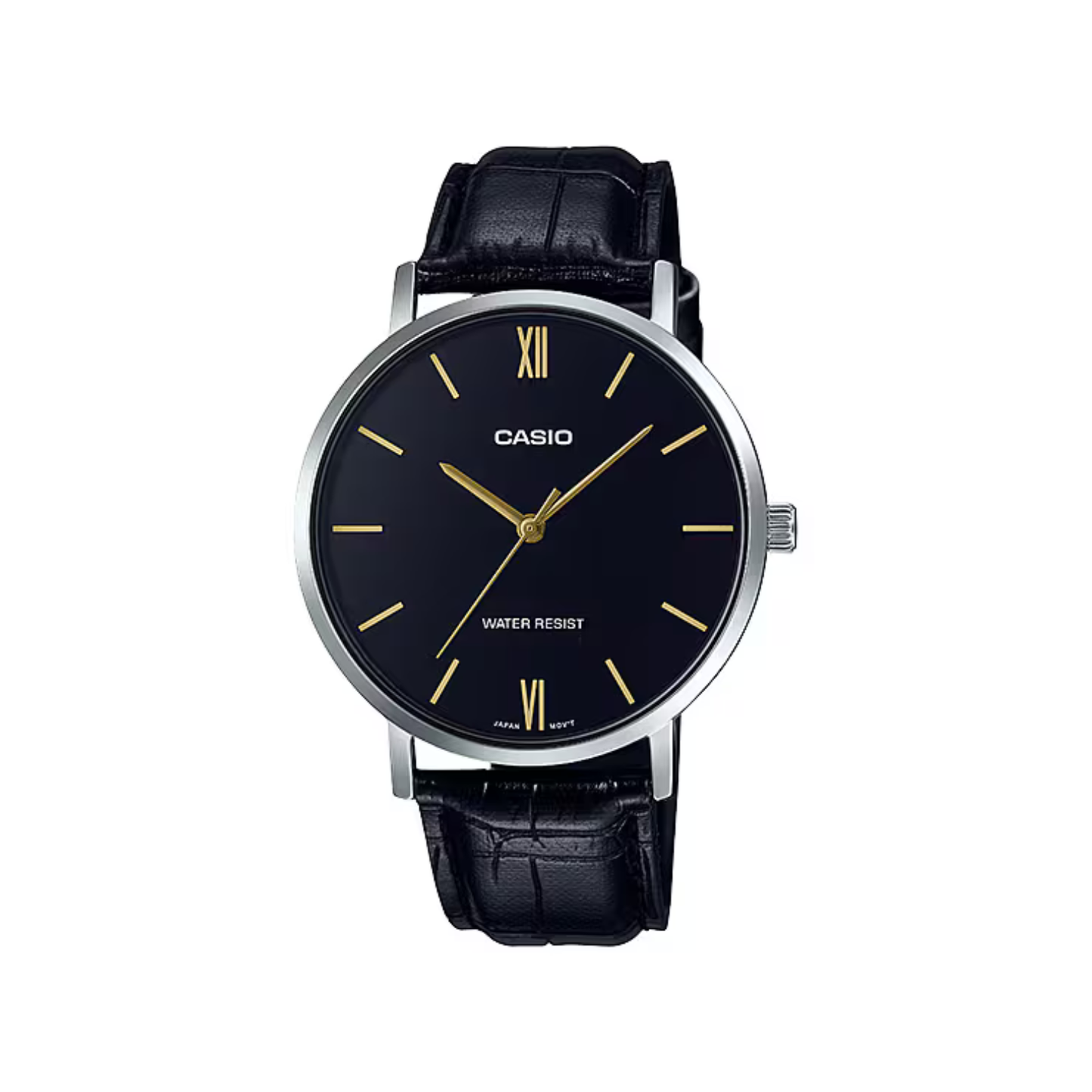 Reloj Análogo Ejecutivo Plateado de Hombre