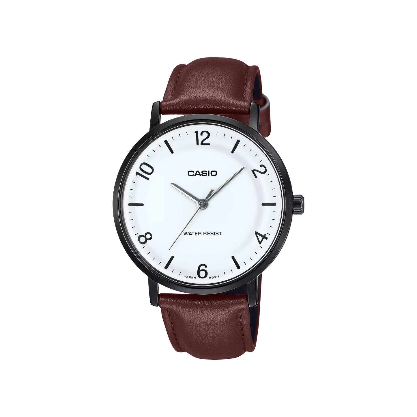 Reloj Análogo Casual Plateado de Hombre