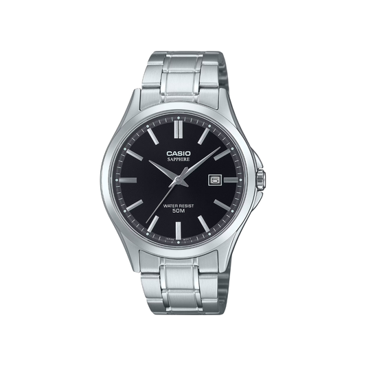 Reloj Análogo Ejecutivo Plateado de Hombre