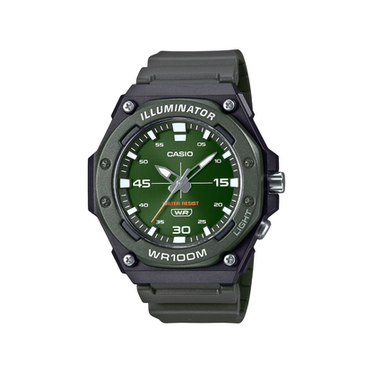 Reloj Análogo Deportivo Negro de Hombre
