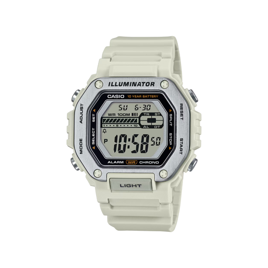 Reloj Digital Deportivo Gris de Hombre