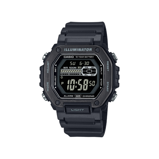 Reloj Digital Deportivo Negro de Hombre