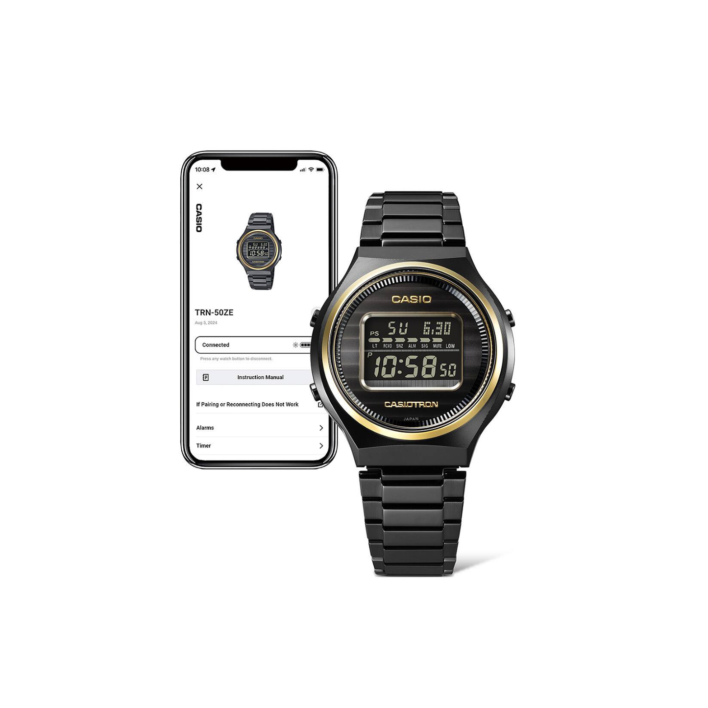 Reloj Digital CASIOTRON Edición Limitada Negro de Hombre