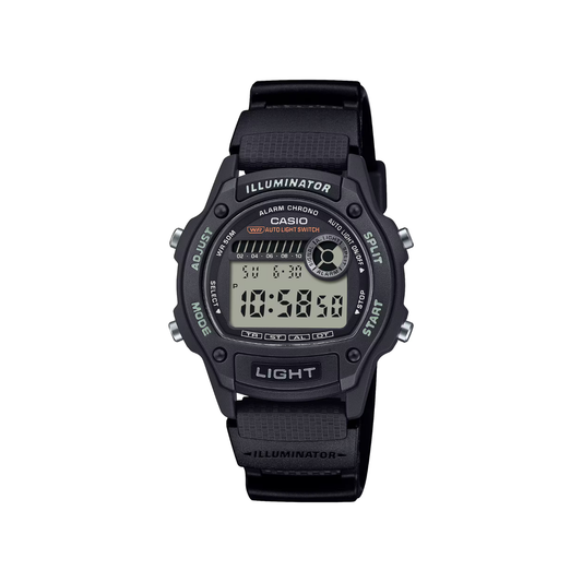 Reloj Digital Deportivo Negro de Hombre
