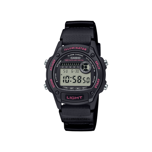 Reloj Digital Deportivo Negro de Hombre