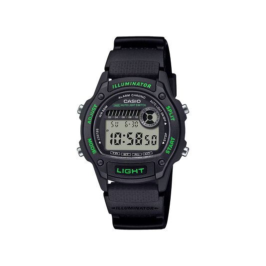 Reloj Digital Deportivo Negro de Hombre