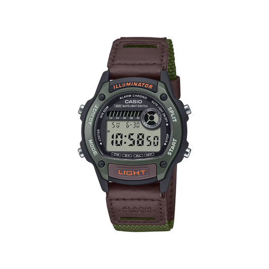 Reloj Digital Deportivo Chocolate de Hombre