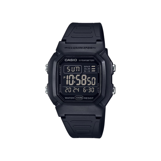 Reloj Digital Deportivo Negro de Hombre