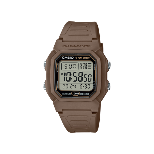 Reloj Digital Deportivo Chocolate de Hombre