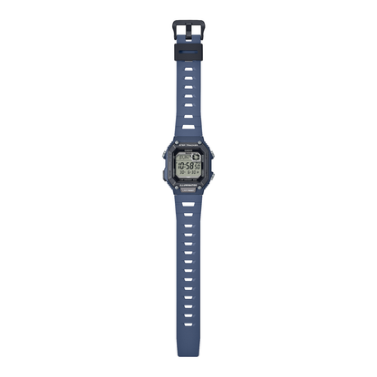 Reloj Digital Deportivo Step Tracker Azul de Hombre