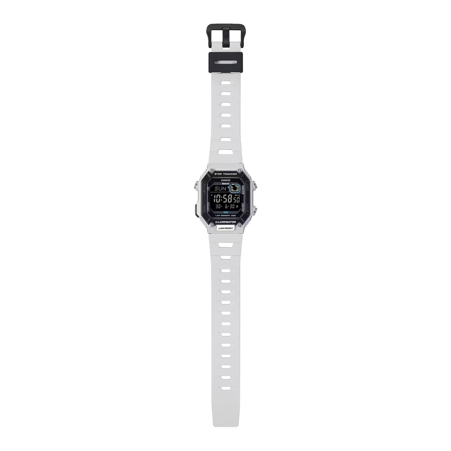 Reloj Digital Deportivo Step Tracker Gris de Hombre