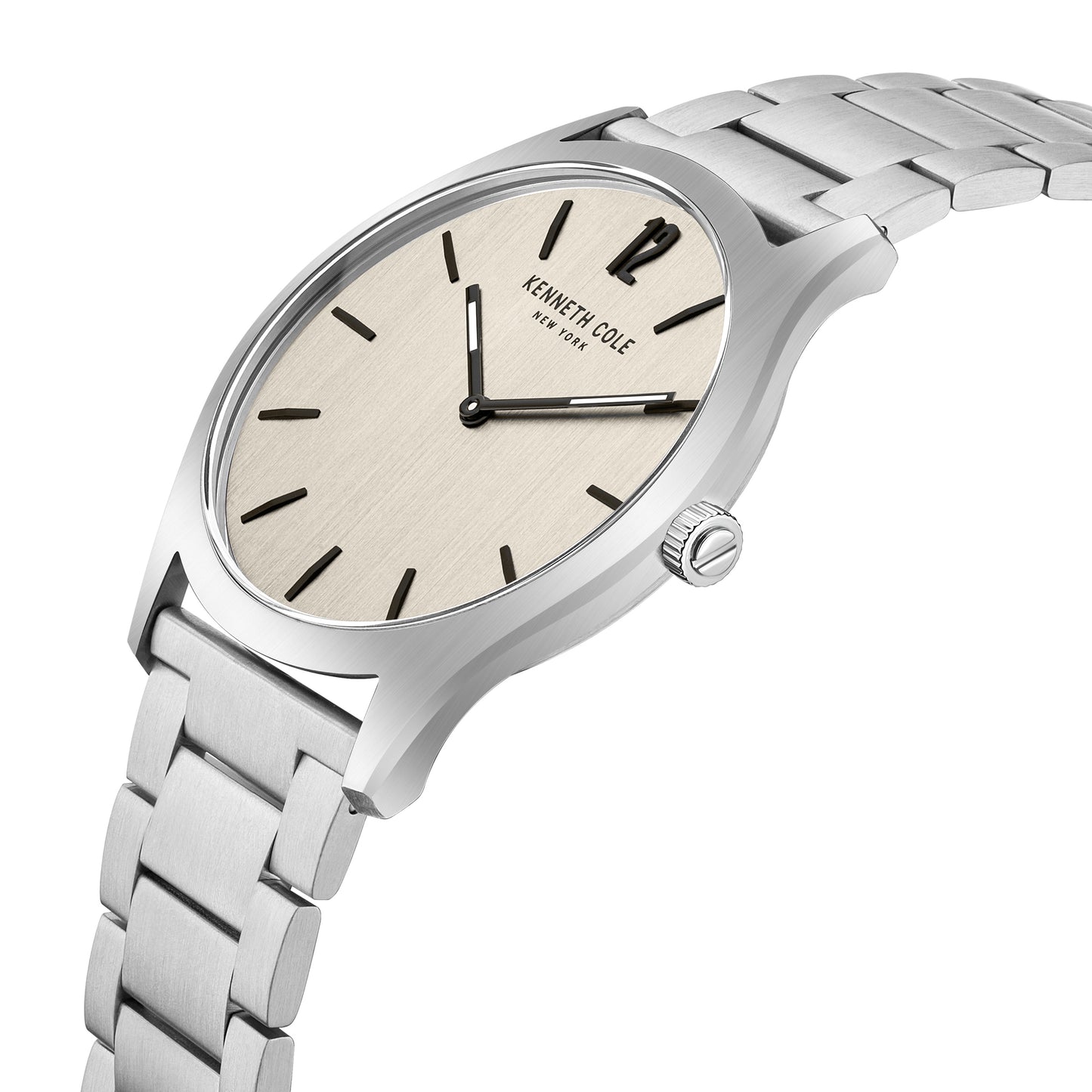 Reloj Análogo Slim Ejecutivo Plateado de Hombre